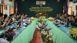 Vietnamese Young Officers Visit Cambodian Military Region 3